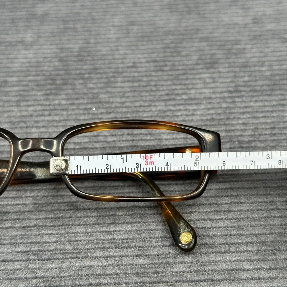 Chanel 3075-B c.502 Tortoise Crystal CC Logo Eyeglasses Frames Italy 51-17-135